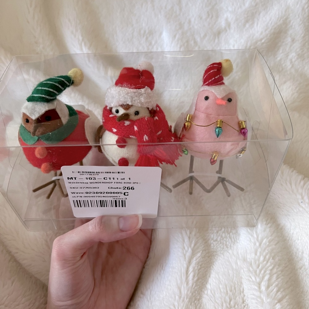 Wondershop Mini Birds Set NIB